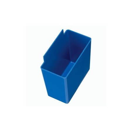 Quantum Storage Systems Stackable Storage Bin, Blue, 48 PK QBC111BL